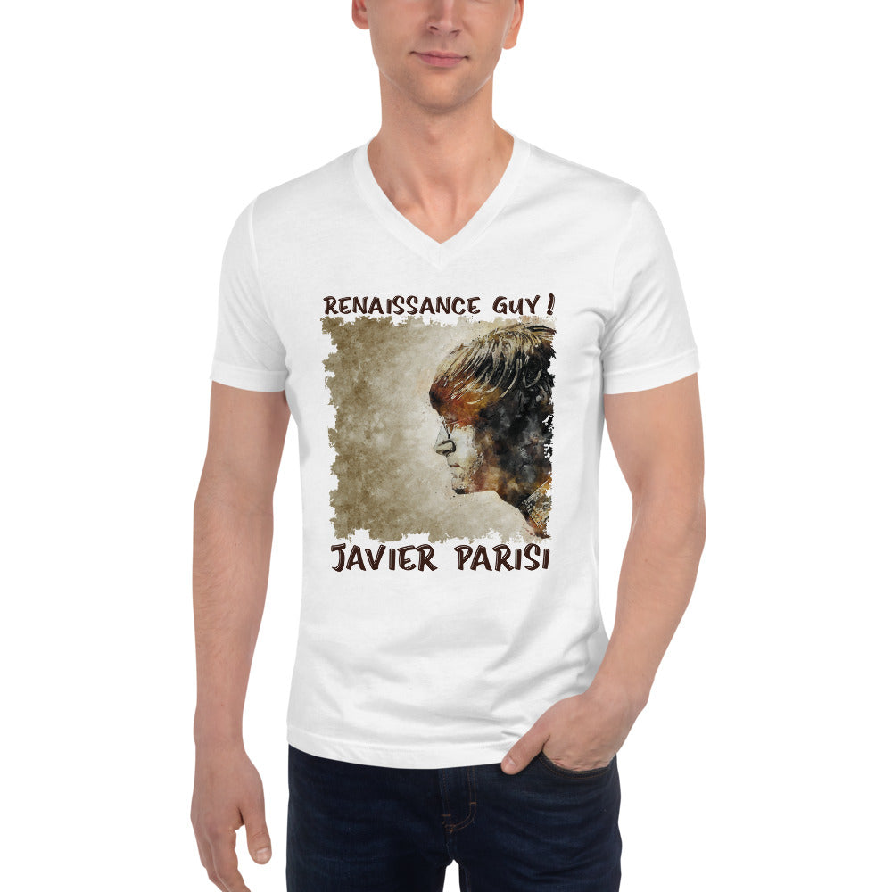 JAVIER PARISI! Unisex V-Neck T-Shirt