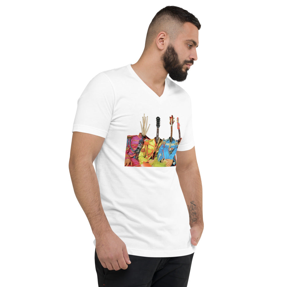 GUITARHEADS Unisex V-Neck T-Shirt