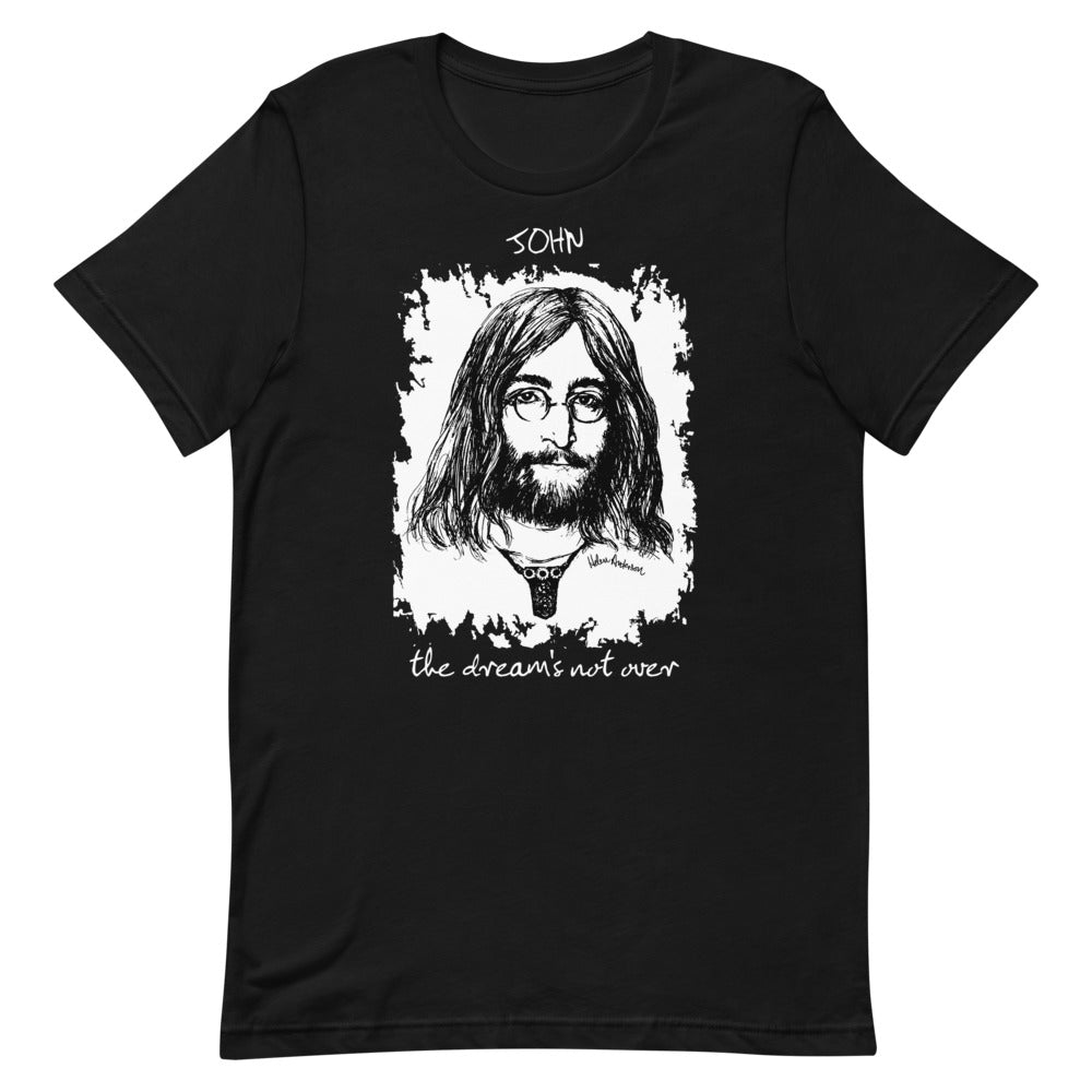 THE DREAM'S NOT OVER Unisex Luxe T-Shirt with stretch