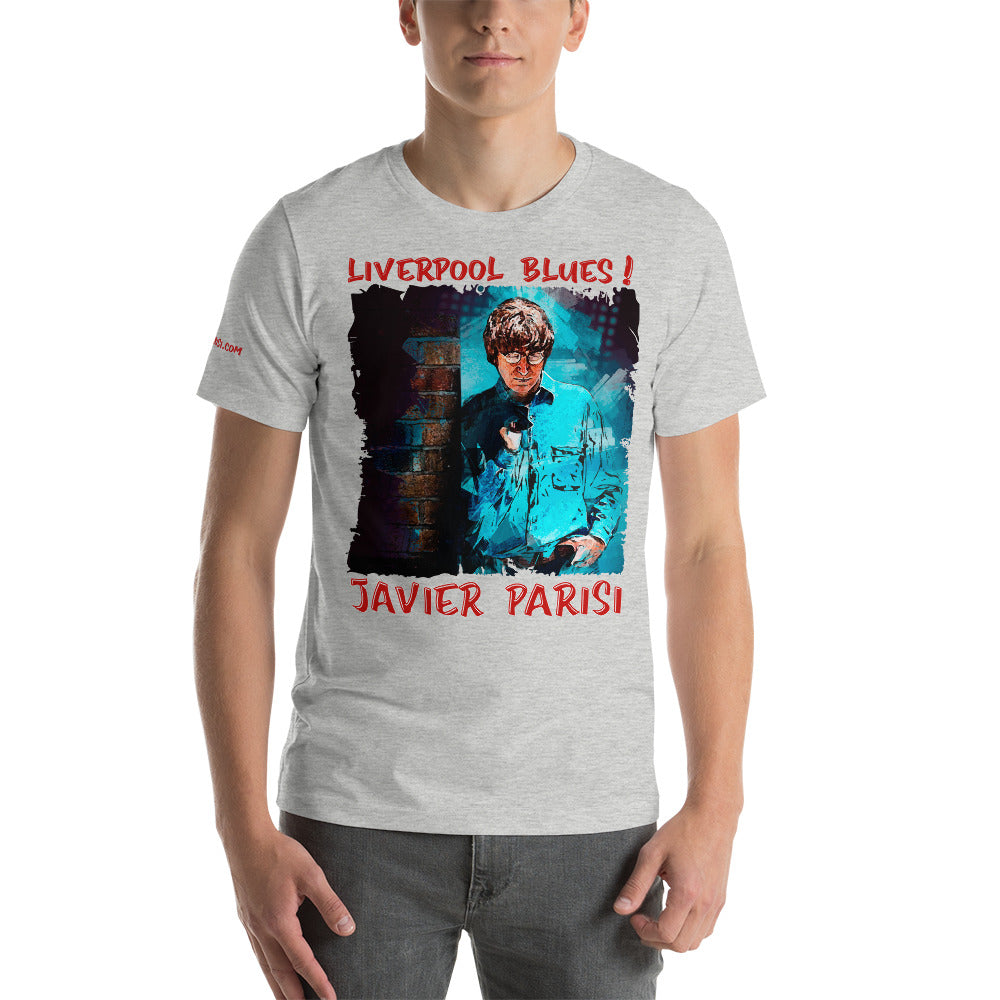 JAVIER PARISI: BOLD STREET BLUES - Unisex Luxe T-Shirt with stretch