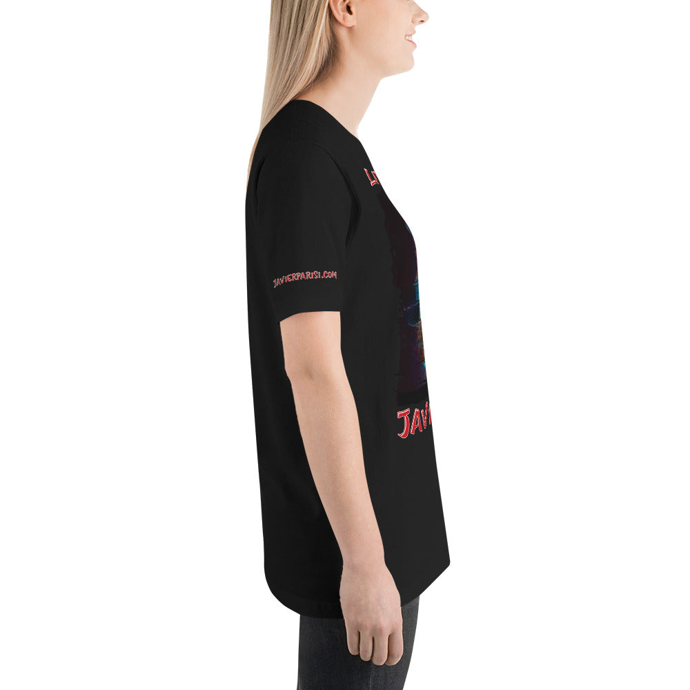 JAVIER PARISI: BOLD STREET BLUES - Unisex Luxe T-Shirt with stretch