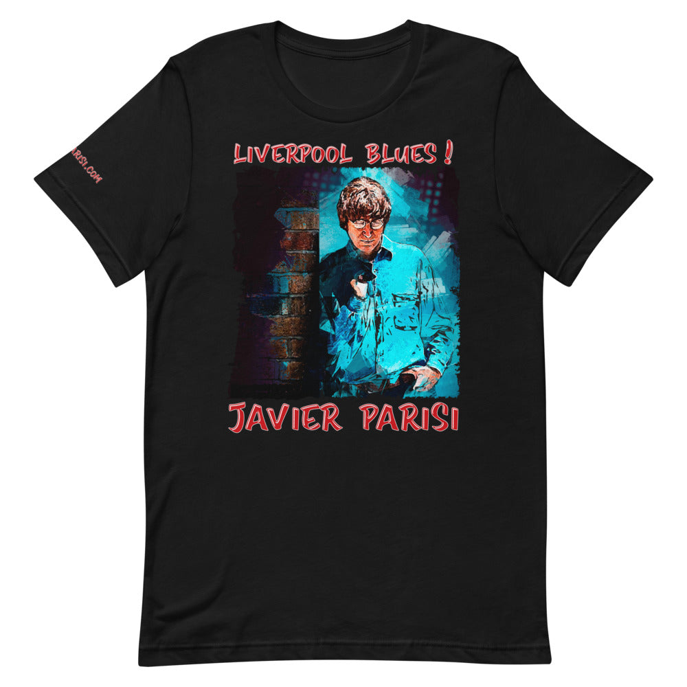 JAVIER PARISI: BOLD STREET BLUES - Unisex Luxe T-Shirt with stretch