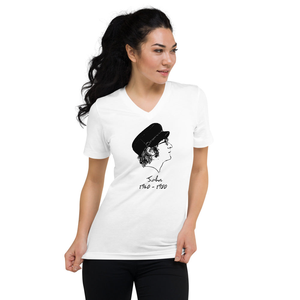RETURN OF THE CAP Unisex V-Neck T-Shirt