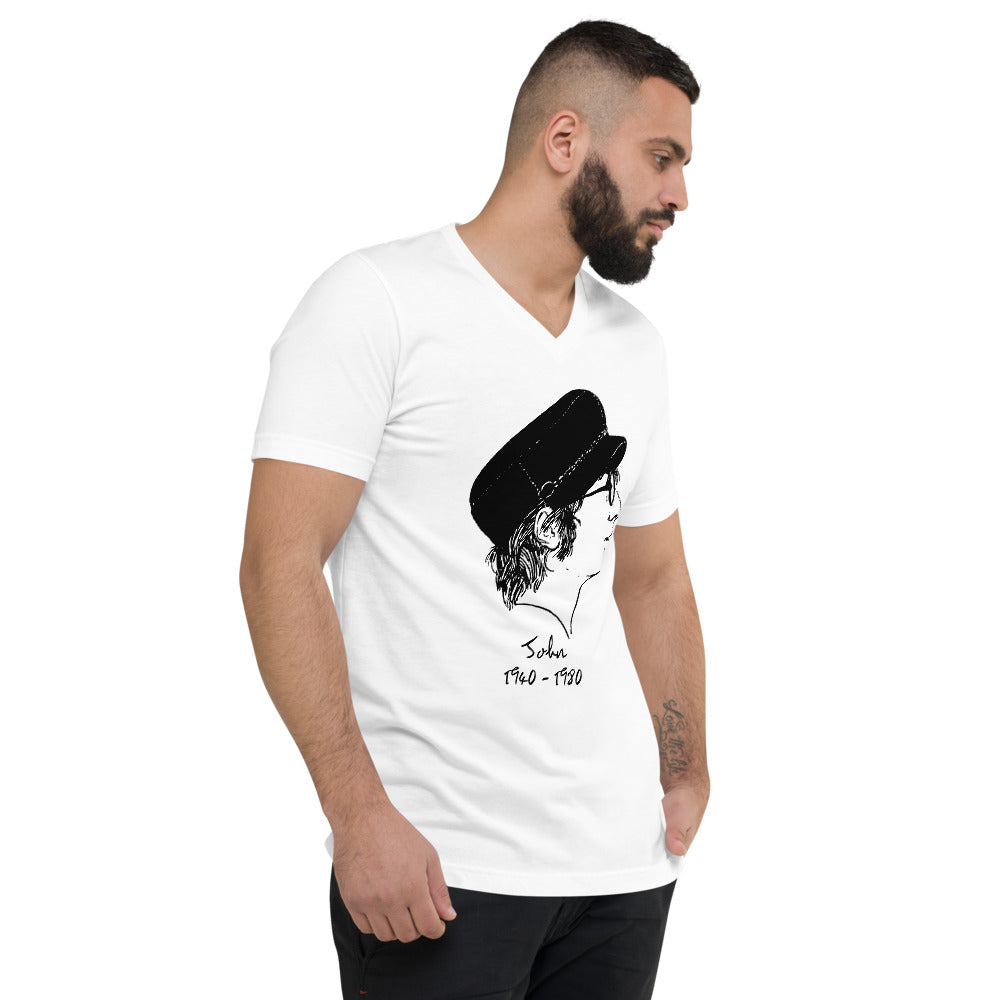 RETURN OF THE CAP Unisex V-Neck T-Shirt