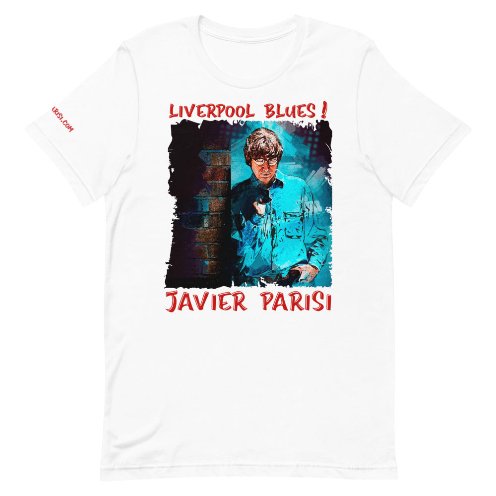 JAVIER PARISI: BOLD STREET BLUES - Unisex Luxe T-Shirt with stretch