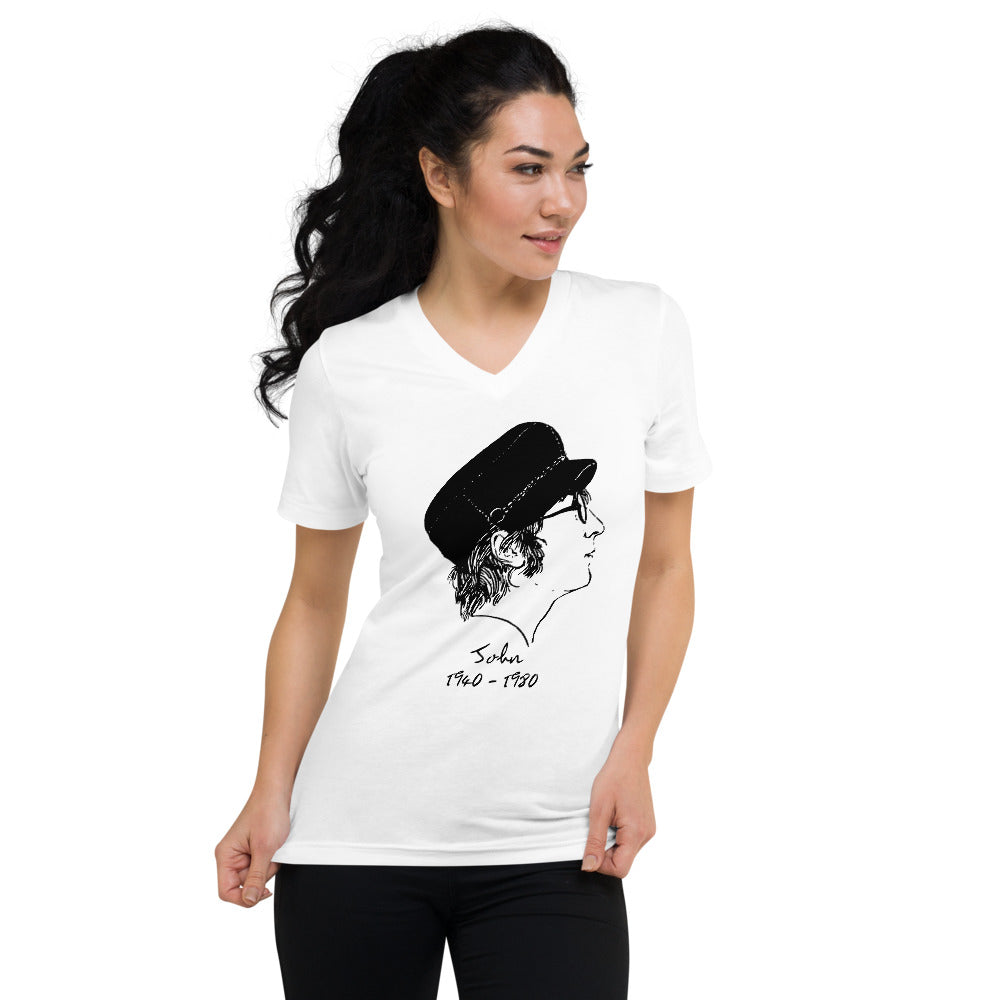RETURN OF THE CAP Unisex V-Neck T-Shirt