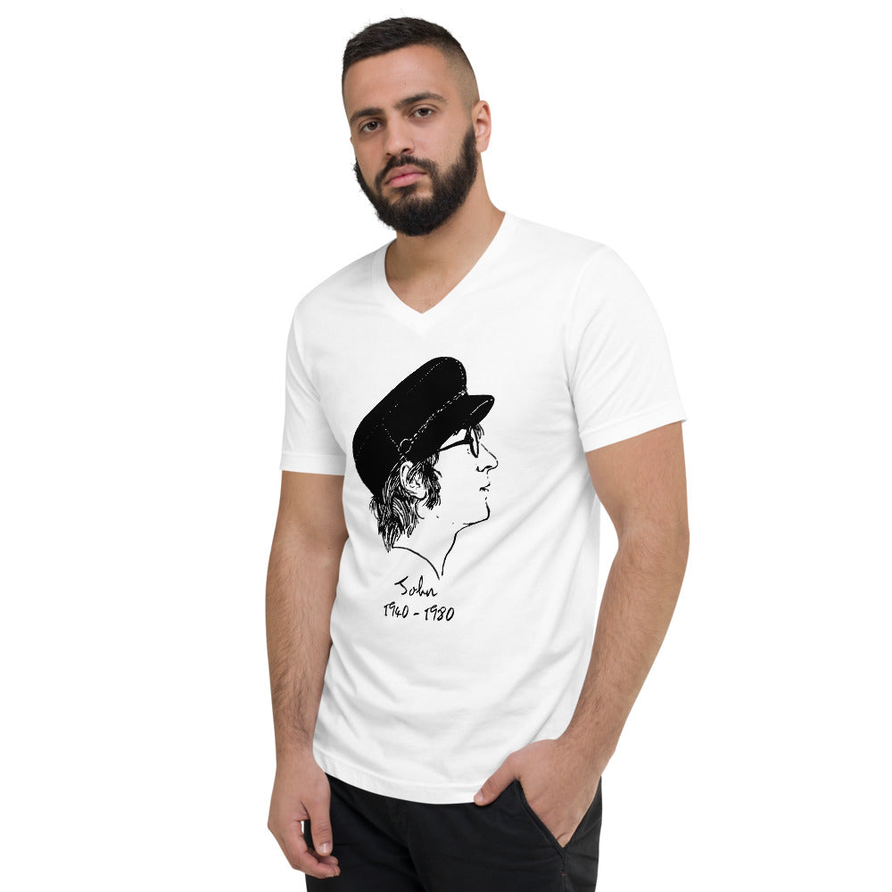 RETURN OF THE CAP Unisex V-Neck T-Shirt