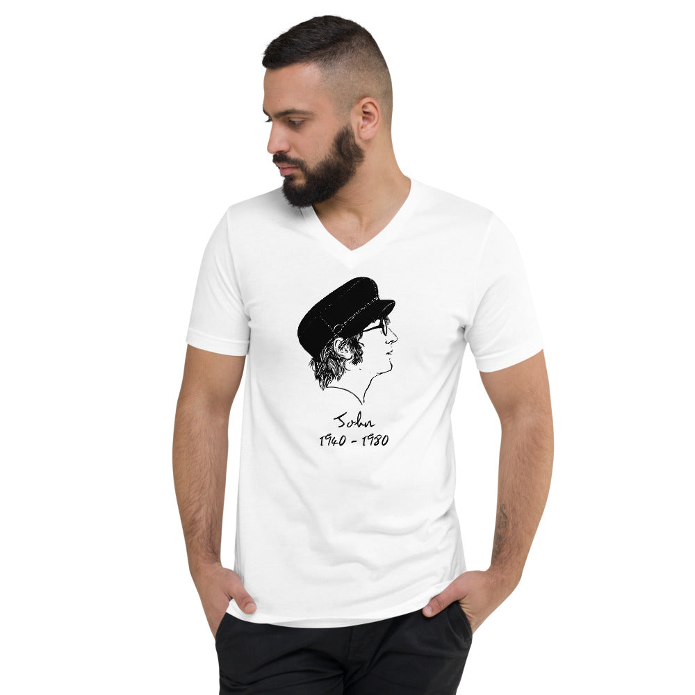 RETURN OF THE CAP Unisex V-Neck T-Shirt