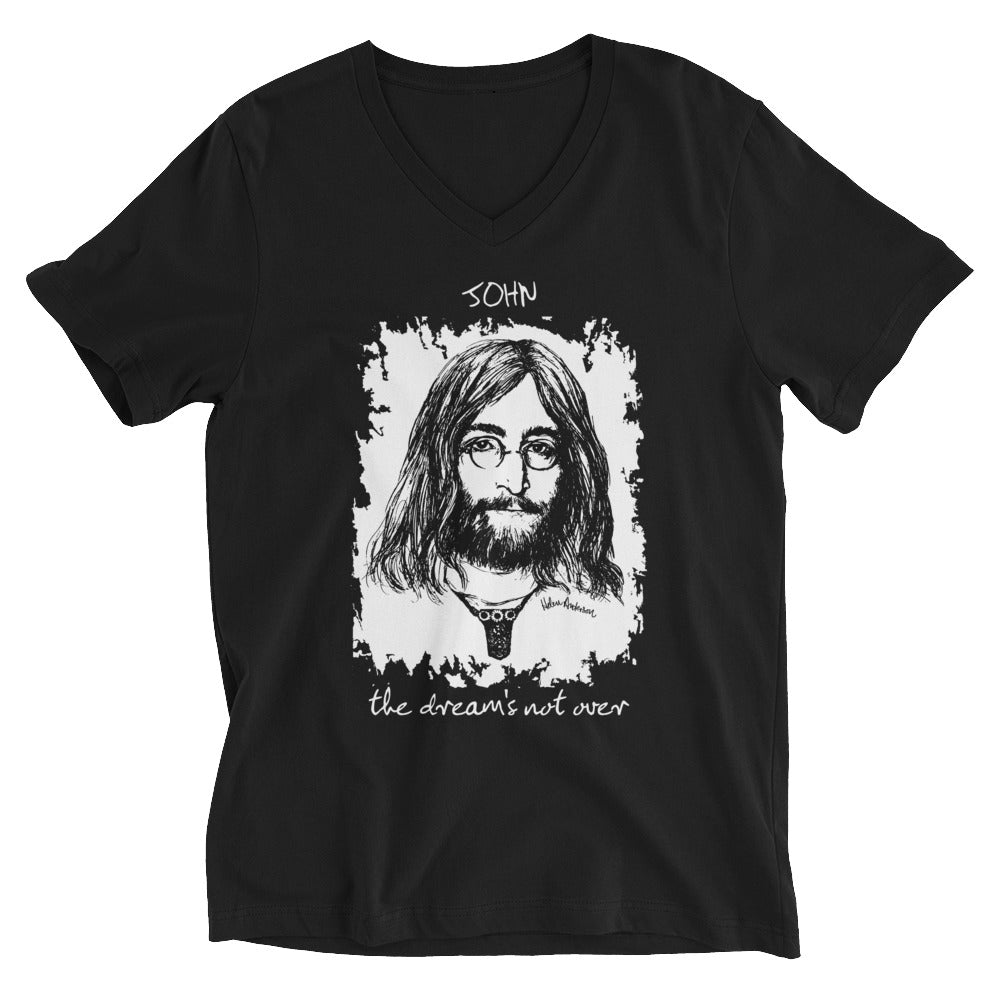 THE DREAM'S NOT OVER Unisex V-Neck T-Shirt
