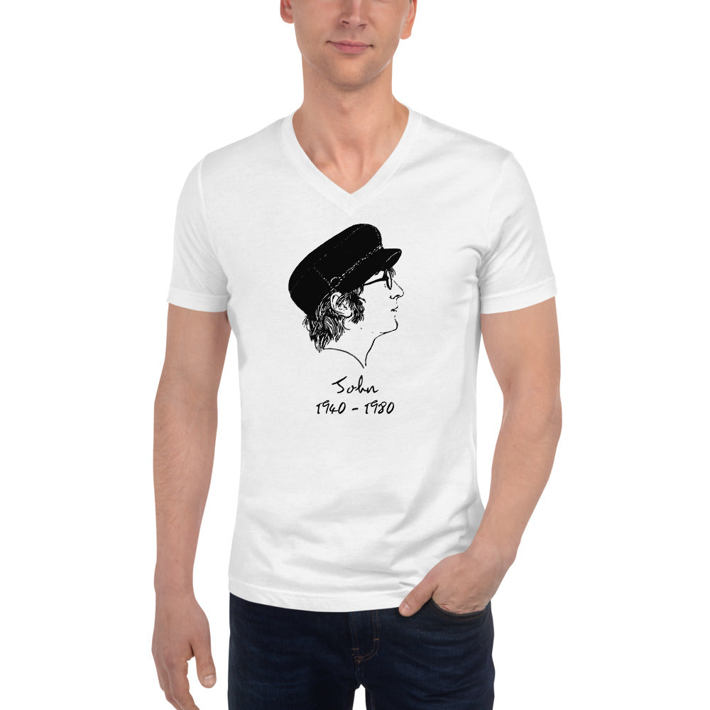 RETURN OF THE CAP Unisex V-Neck T-Shirt