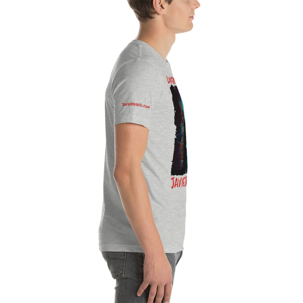 JAVIER PARISI: BOLD STREET BLUES - Unisex Luxe T-Shirt with stretch