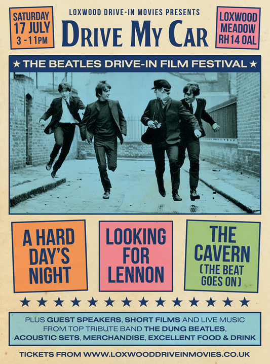 Drive My Car Beatles Drive In Festival Loxwood Helen Anderson John Lennon