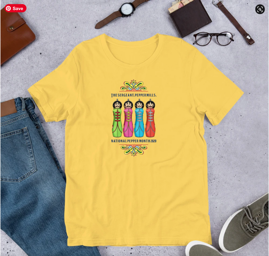 The Sergeant Peppermills T shirt