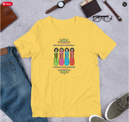 The Sergeant Peppermills T shirt