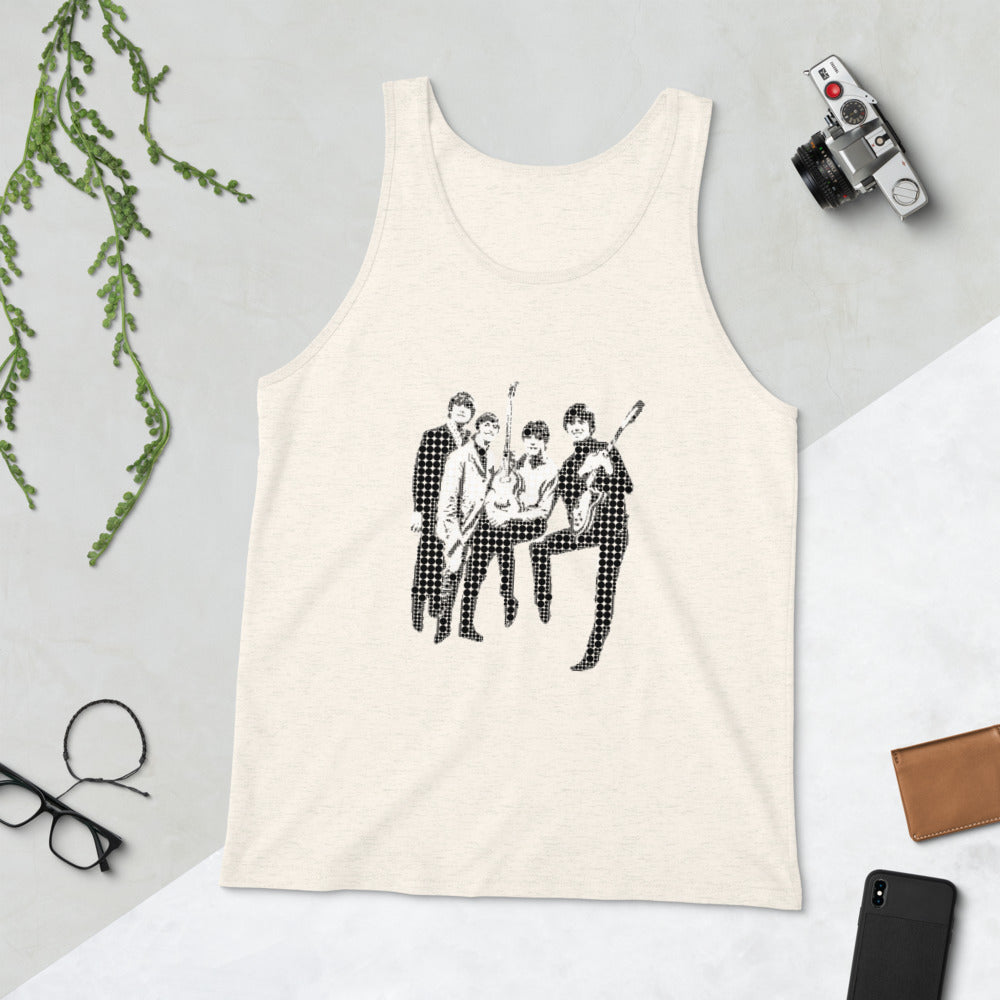 POP GO THE BEATLES Unisex Tank Top