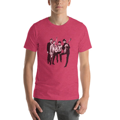 POP GO THE BEATLES Unisex Luxe T-Shirt with stretch