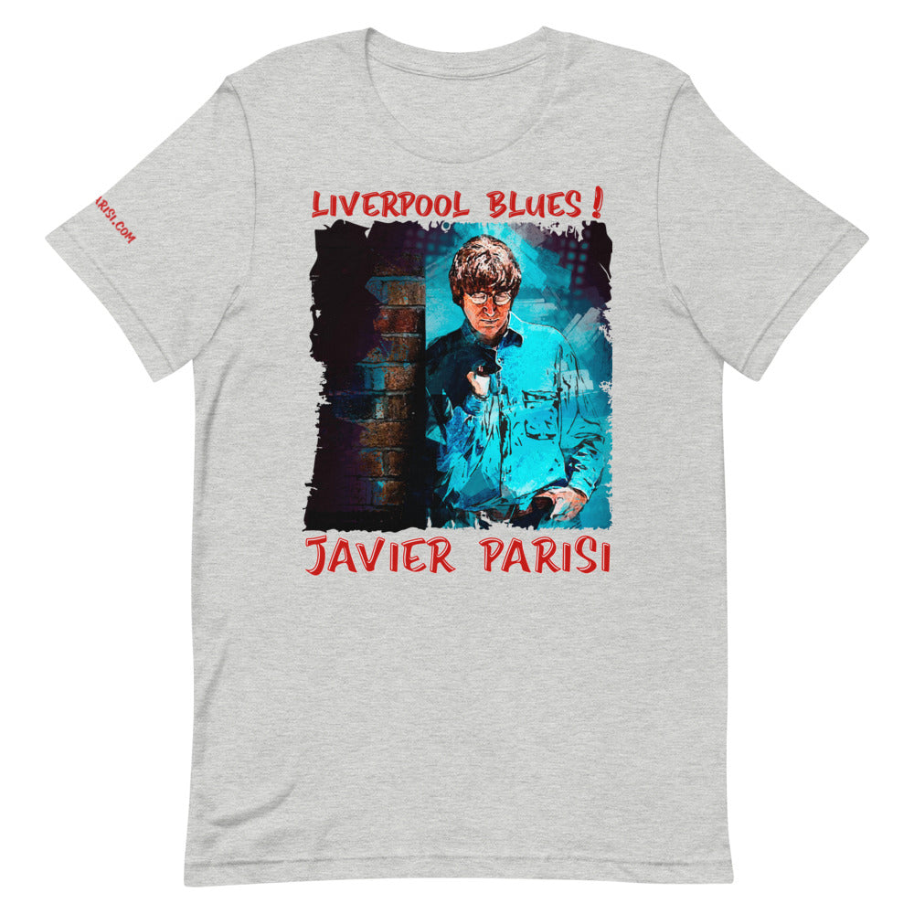 JAVIER PARISI: BOLD STREET BLUES - Unisex Luxe T-Shirt with stretch