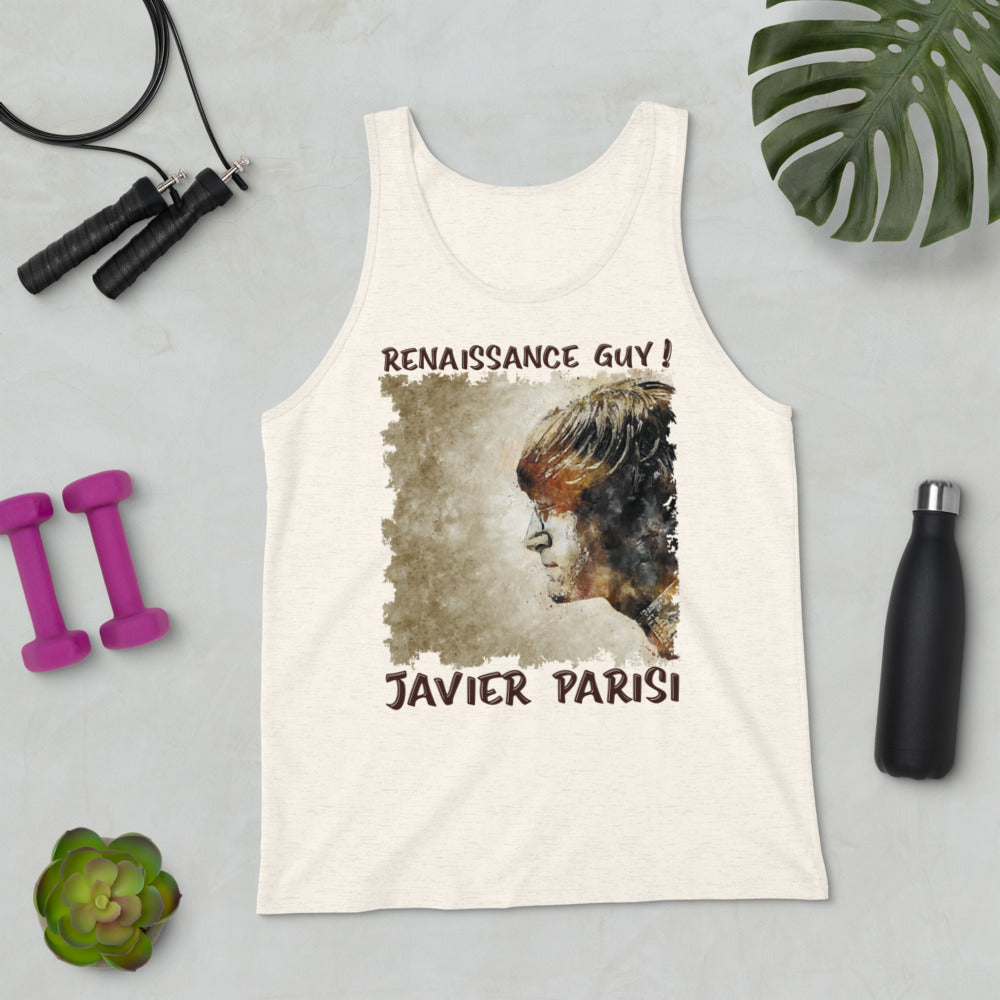 JAVIER PARISI! Unisex Tank Top