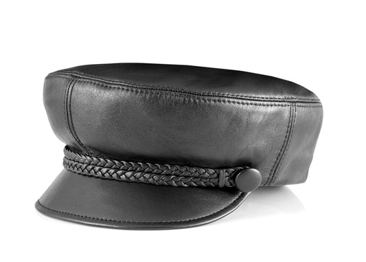 John Lennon Leather cap