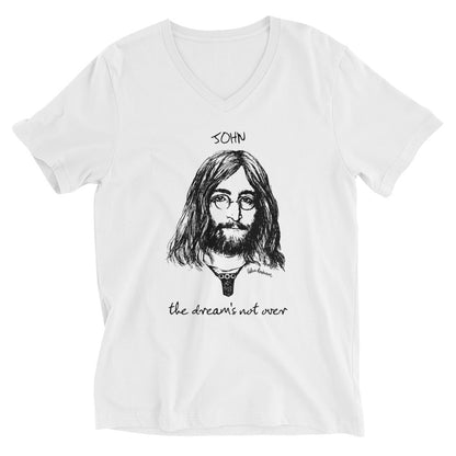 THE DREAM'S NOT OVER Unisex V-Neck T-Shirt