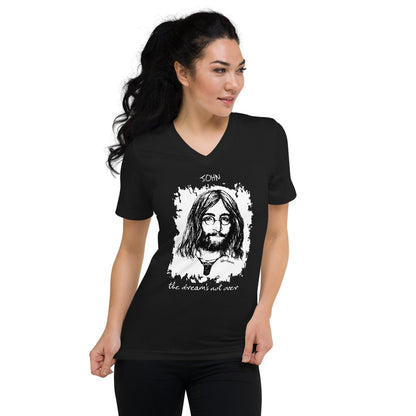 THE DREAM'S NOT OVER Unisex V-Neck T-Shirt