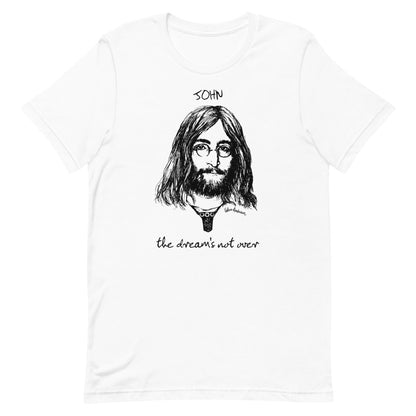 THE DREAM'S NOT OVER Unisex Luxe T-Shirt with stretch