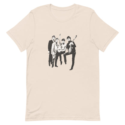 POP GO THE BEATLES Unisex Luxe T-Shirt with stretch