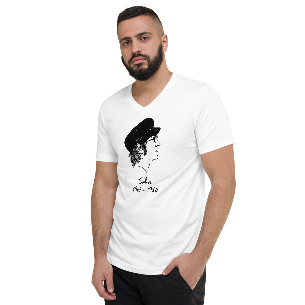 RETURN OF THE CAP Unisex V-Neck T-Shirt