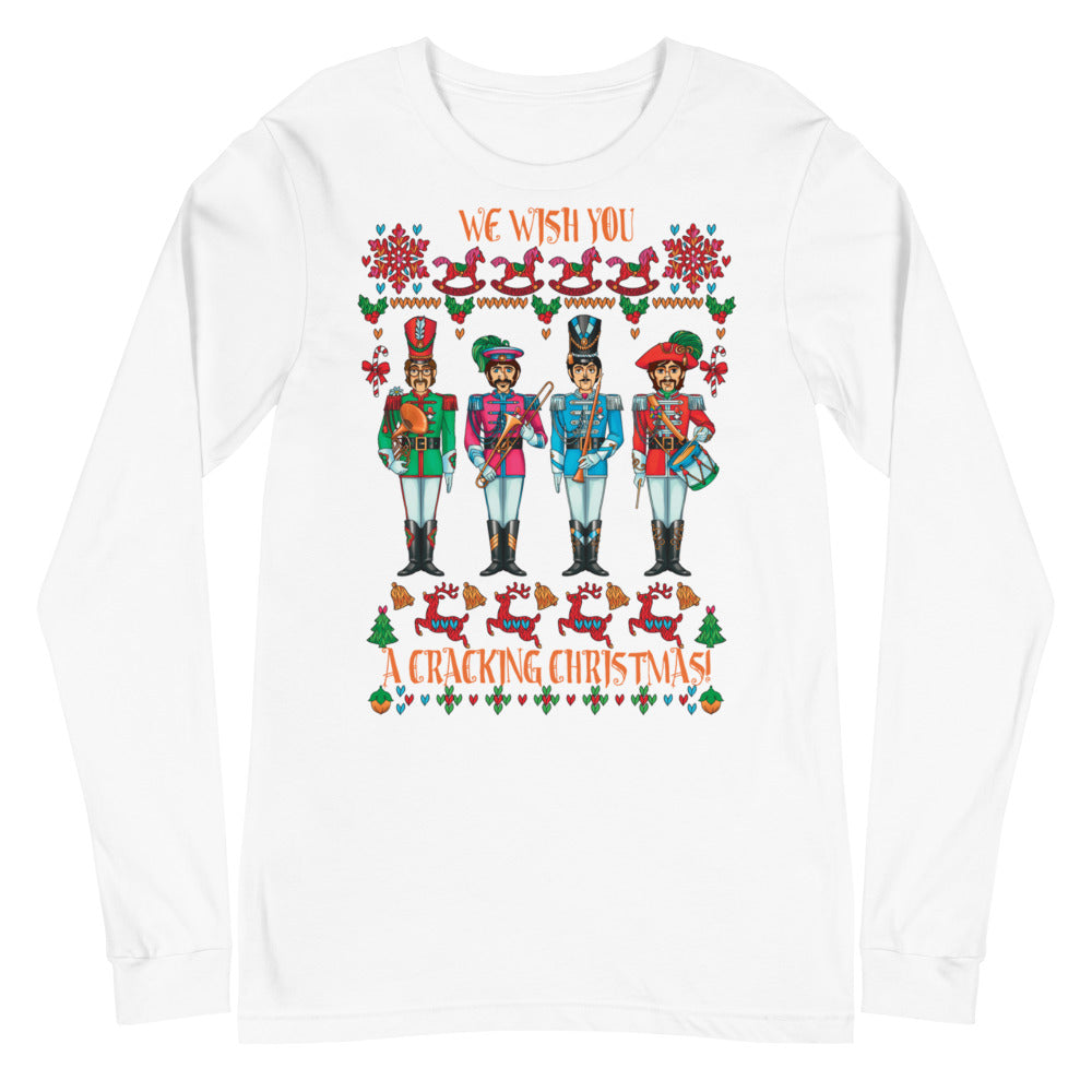 A CRACKING CHRISTMAS WITH THE BEATLES Unisex Long Sleeve Shirt