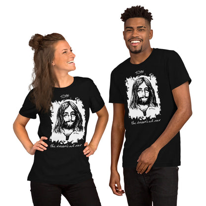 THE DREAM'S NOT OVER Unisex Luxe T-Shirt with stretch