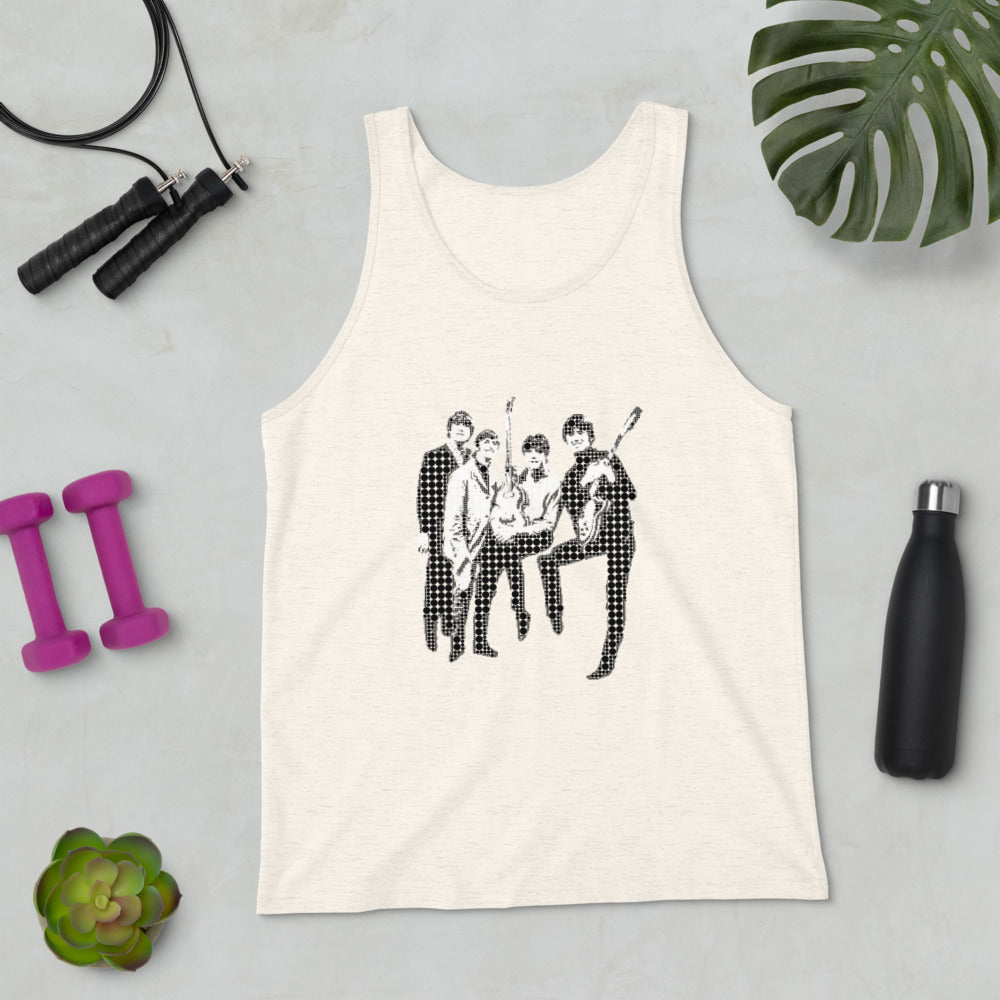 POP GO THE BEATLES Unisex Tank Top