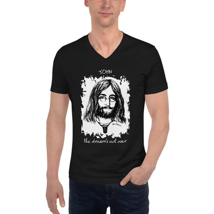 THE DREAM'S NOT OVER Unisex V-Neck T-Shirt