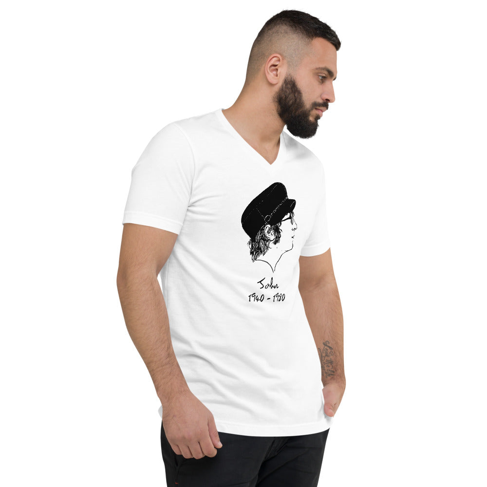 RETURN OF THE CAP Unisex V-Neck T-Shirt