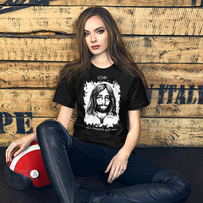 THE DREAM'S NOT OVER Unisex Luxe T-Shirt with stretch