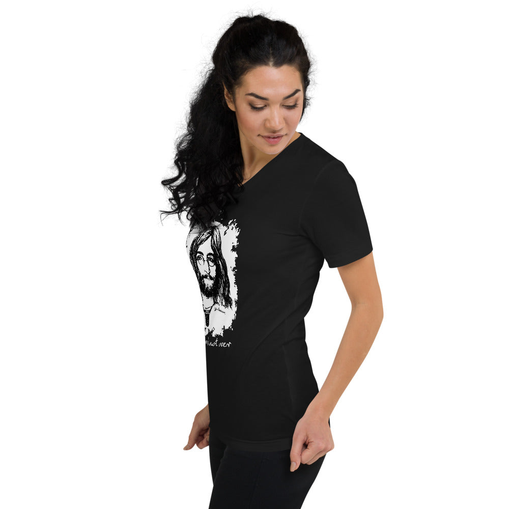 THE DREAM'S NOT OVER Unisex V-Neck T-Shirt
