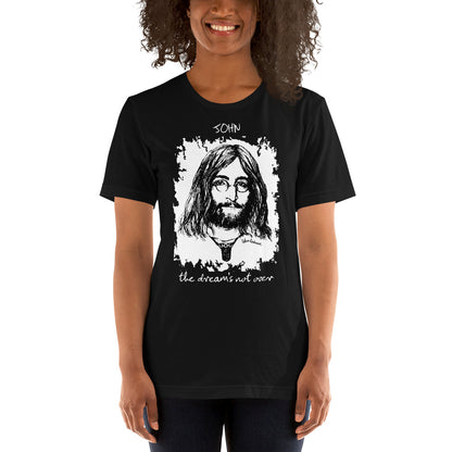 THE DREAM'S NOT OVER Unisex Luxe T-Shirt with stretch