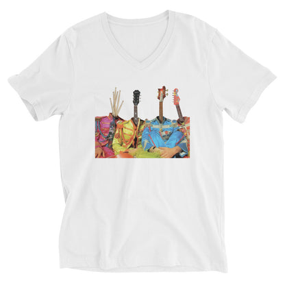 GUITARHEADS Unisex V-Neck T-Shirt