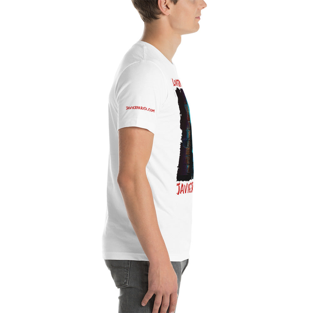 JAVIER PARISI: BOLD STREET BLUES - Unisex Luxe T-Shirt with stretch