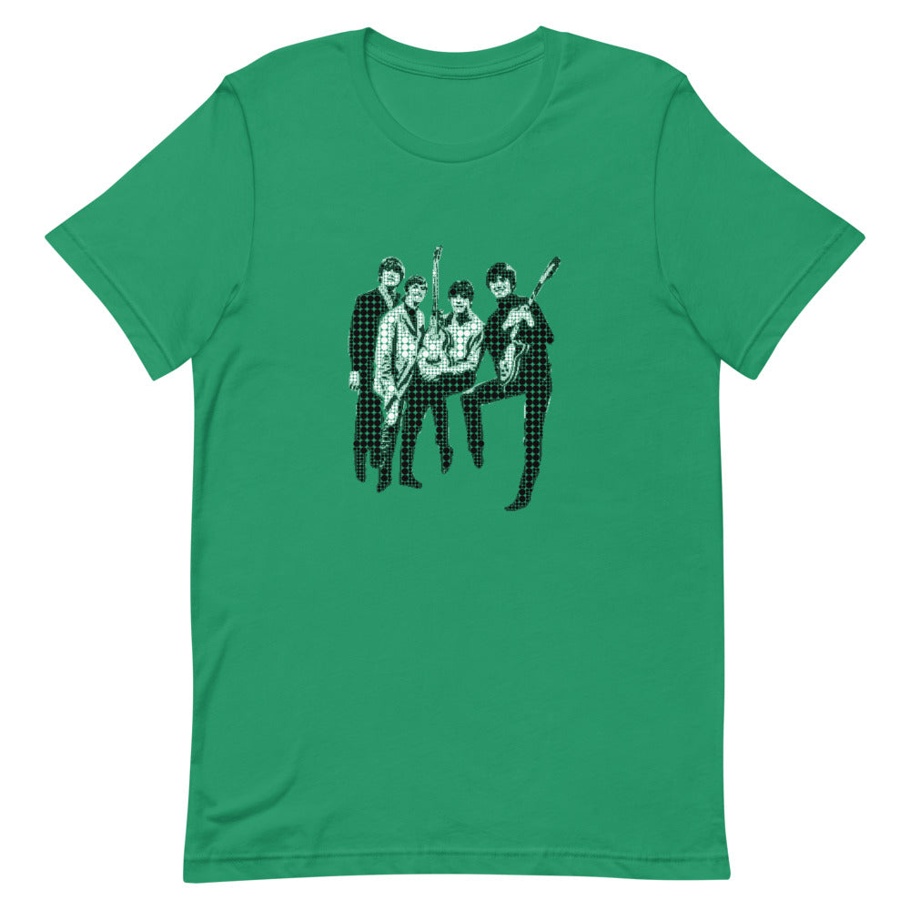 POP GO THE BEATLES Unisex Luxe T-Shirt with stretch