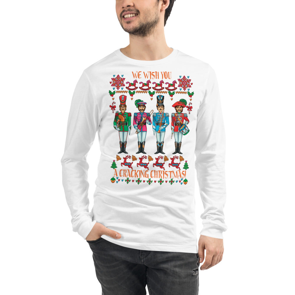 A CRACKING CHRISTMAS WITH THE BEATLES Unisex Long Sleeve Shirt