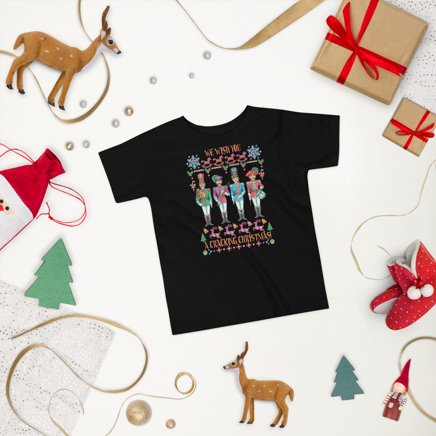 A CRACKING CHRISTMAS WITH THE BEATLES Kids T-Shirt