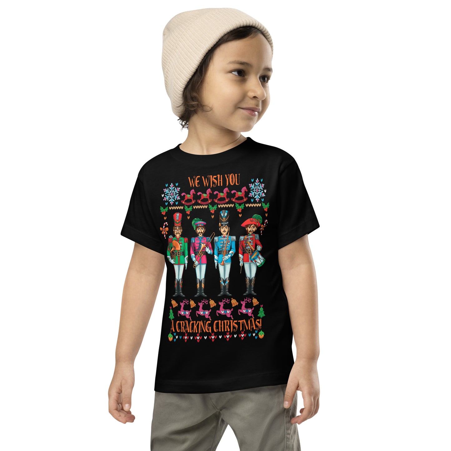 A CRACKING CHRISTMAS WITH THE BEATLES Kids T-Shirt