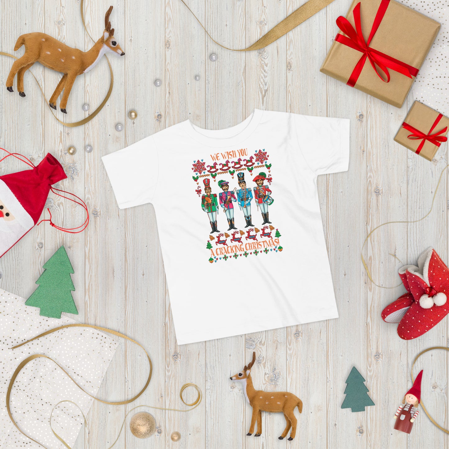 A CRACKING CHRISTMAS WITH THE BEATLES Kids T-Shirt