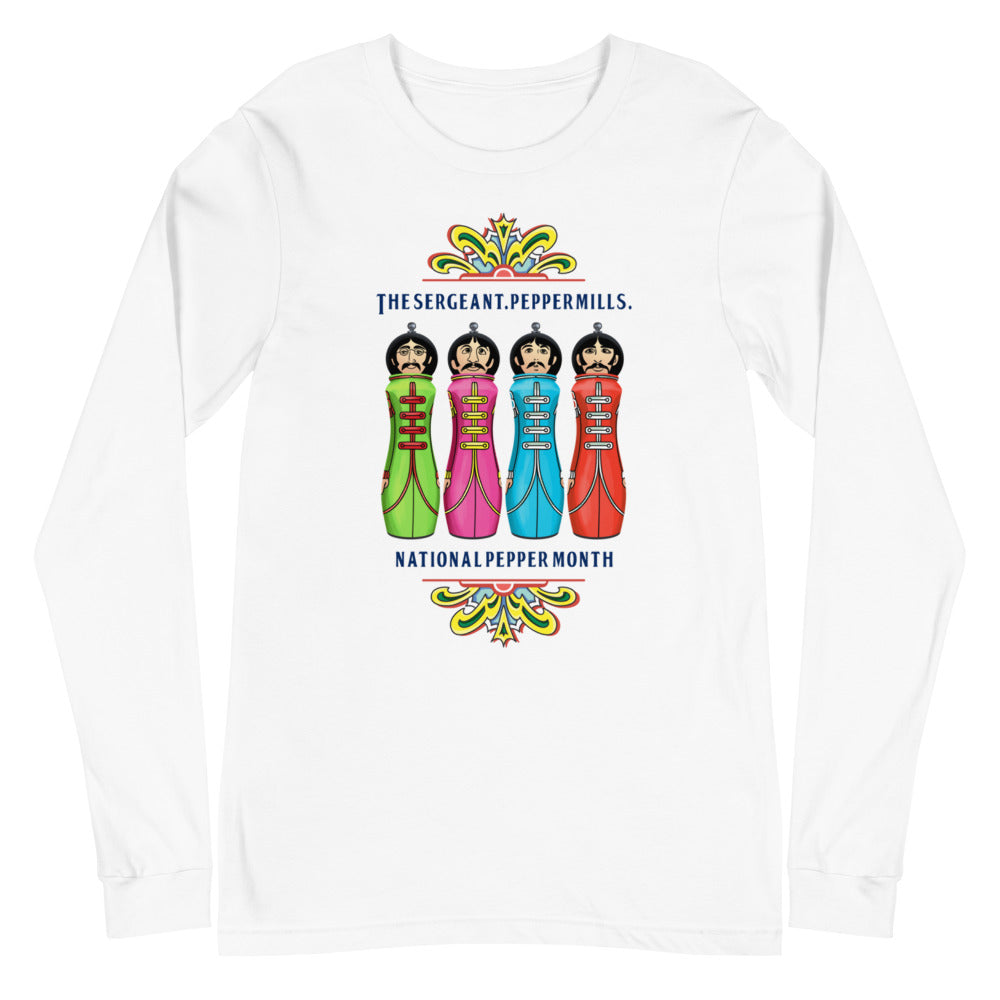 The Sergeant. Peppermills. LIMITED EDITION Unisex Long Sleeve Shirt