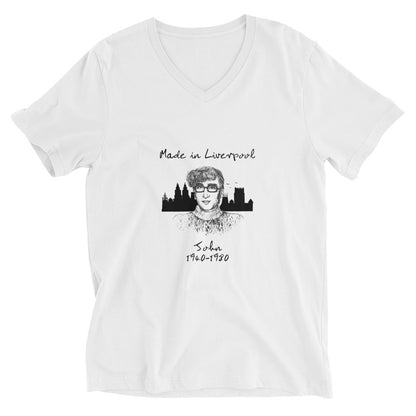 MY BUDDY JOHN Unisex V-Neck T-Shirt