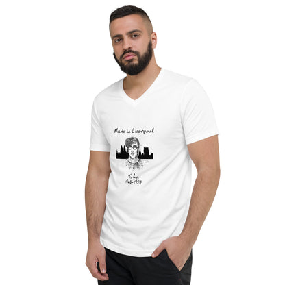 MY BUDDY JOHN Unisex V-Neck T-Shirt